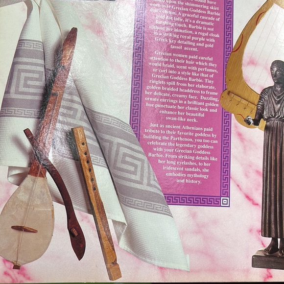 NRFB - Grecian Goddess Barbie Doll - From The Great Eras Collection a Volume 7 - Picture 7 of 14